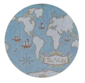 15W-B Atlas Pillow - Light Blue