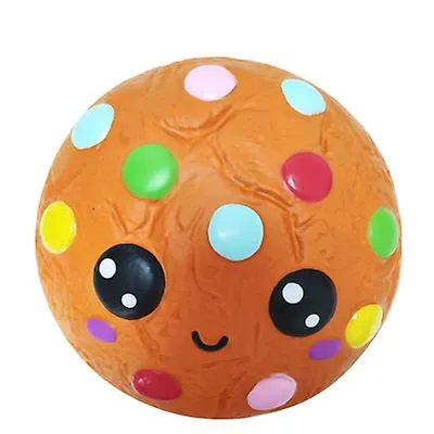 28*28*13cm Slow rebound Oversized Chocolate Bean Cookies squishy,Anti-stress relaxation toy for kids adult AZ13793