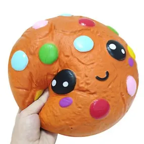 28*28*13cm Slow rebound Oversized Chocolate Bean Cookies squishy,Anti-stress relaxation toy for kids adult AZ13793