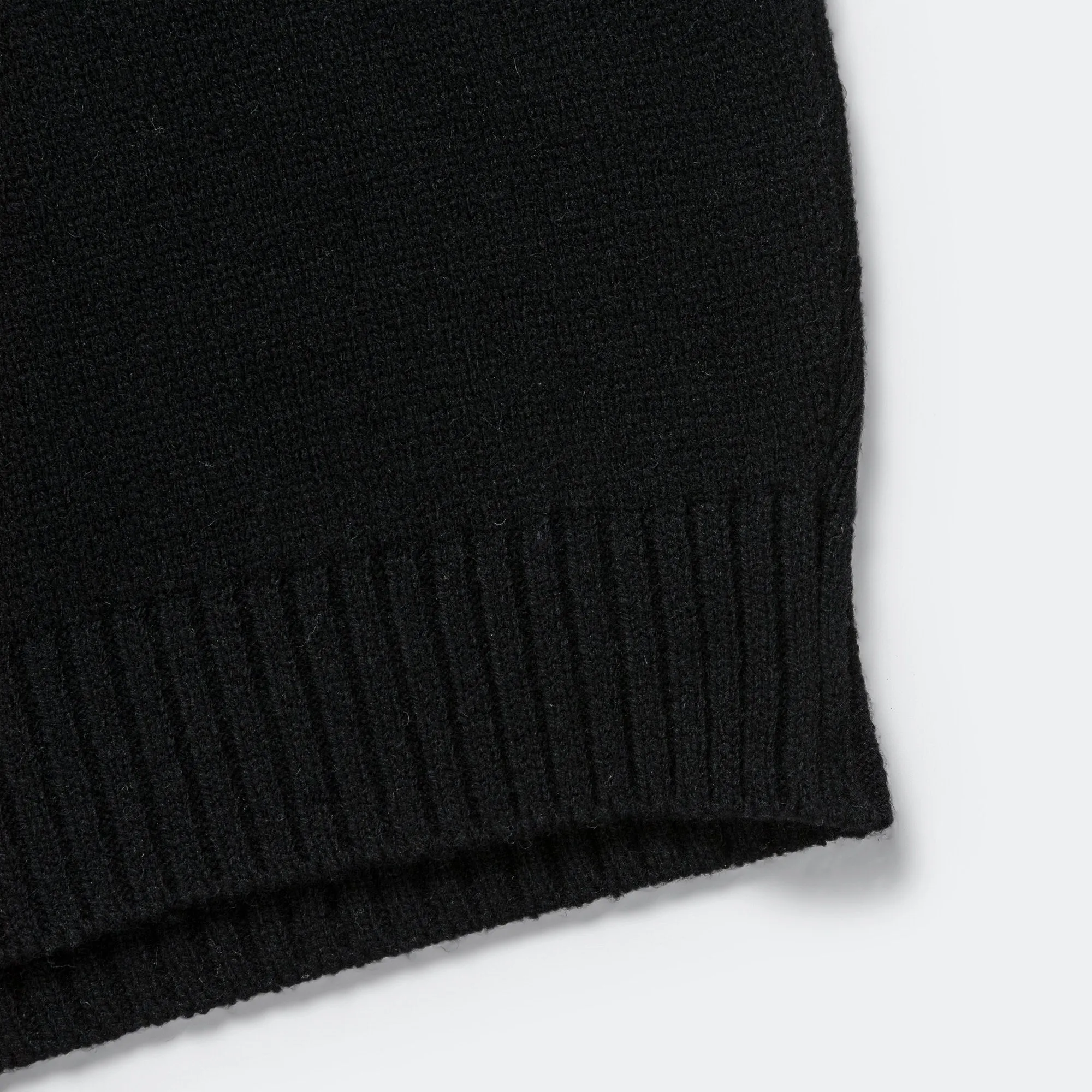 5G Wool BONE Vest - Black