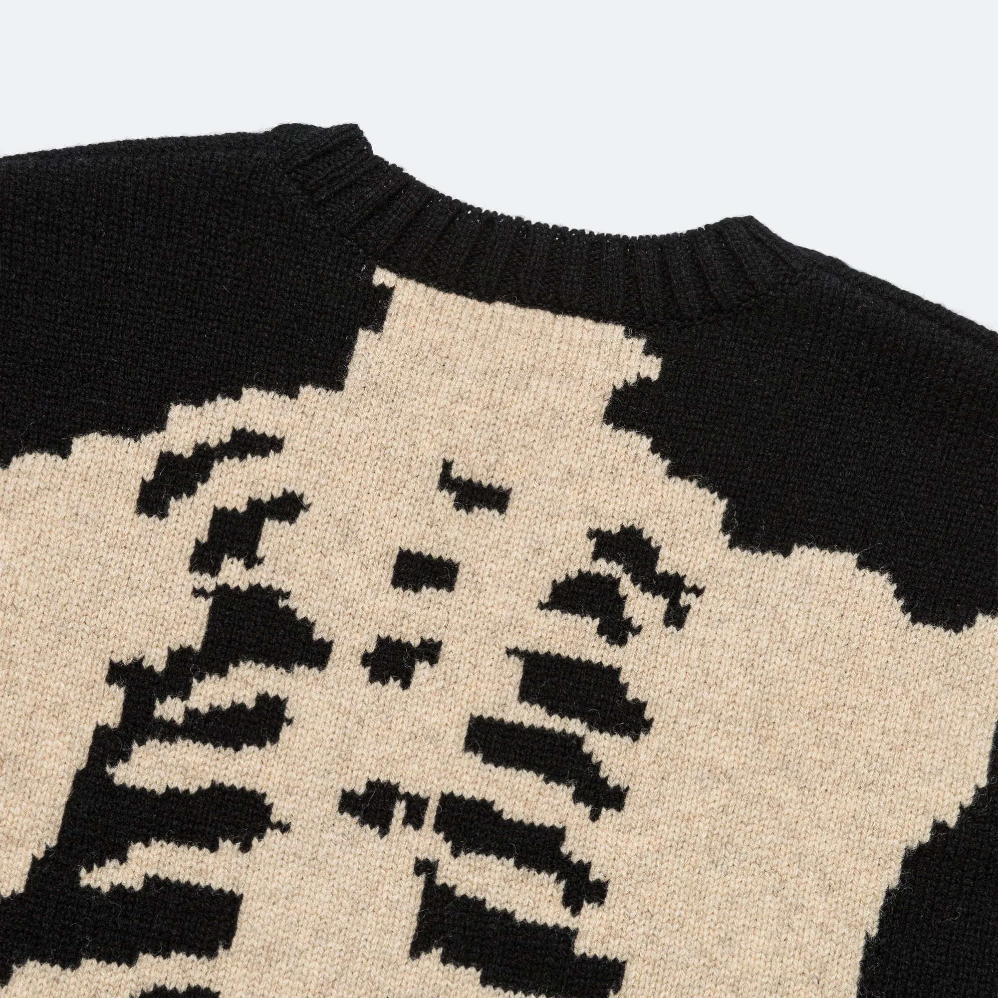 5G Wool BONE Vest - Black