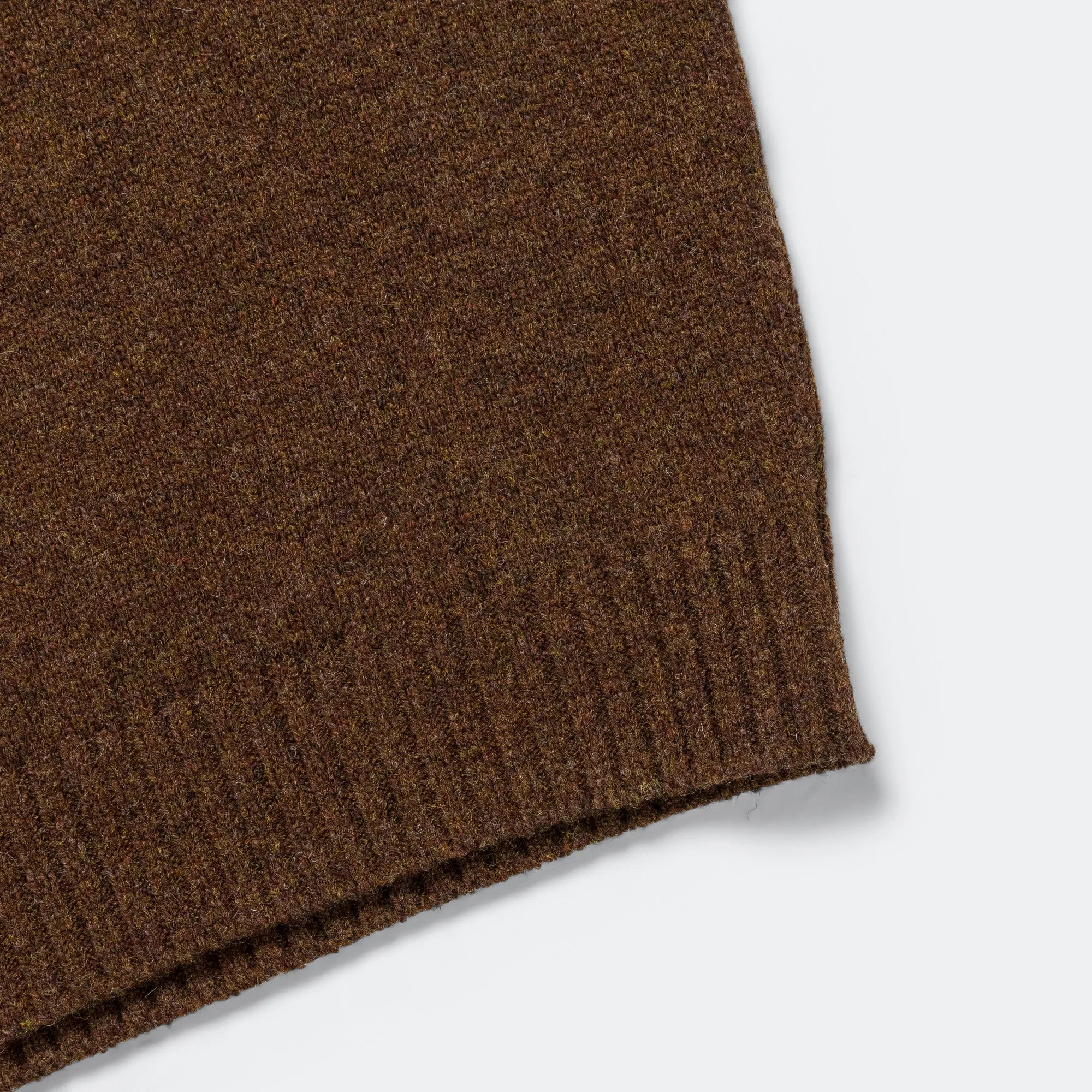 5G Wool BONE Vest - Brown