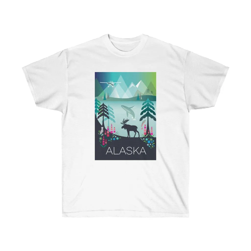 ALASKA UNISEX ULTRA COTTON TEE