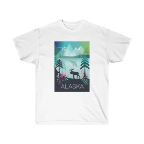 ALASKA UNISEX ULTRA COTTON TEE