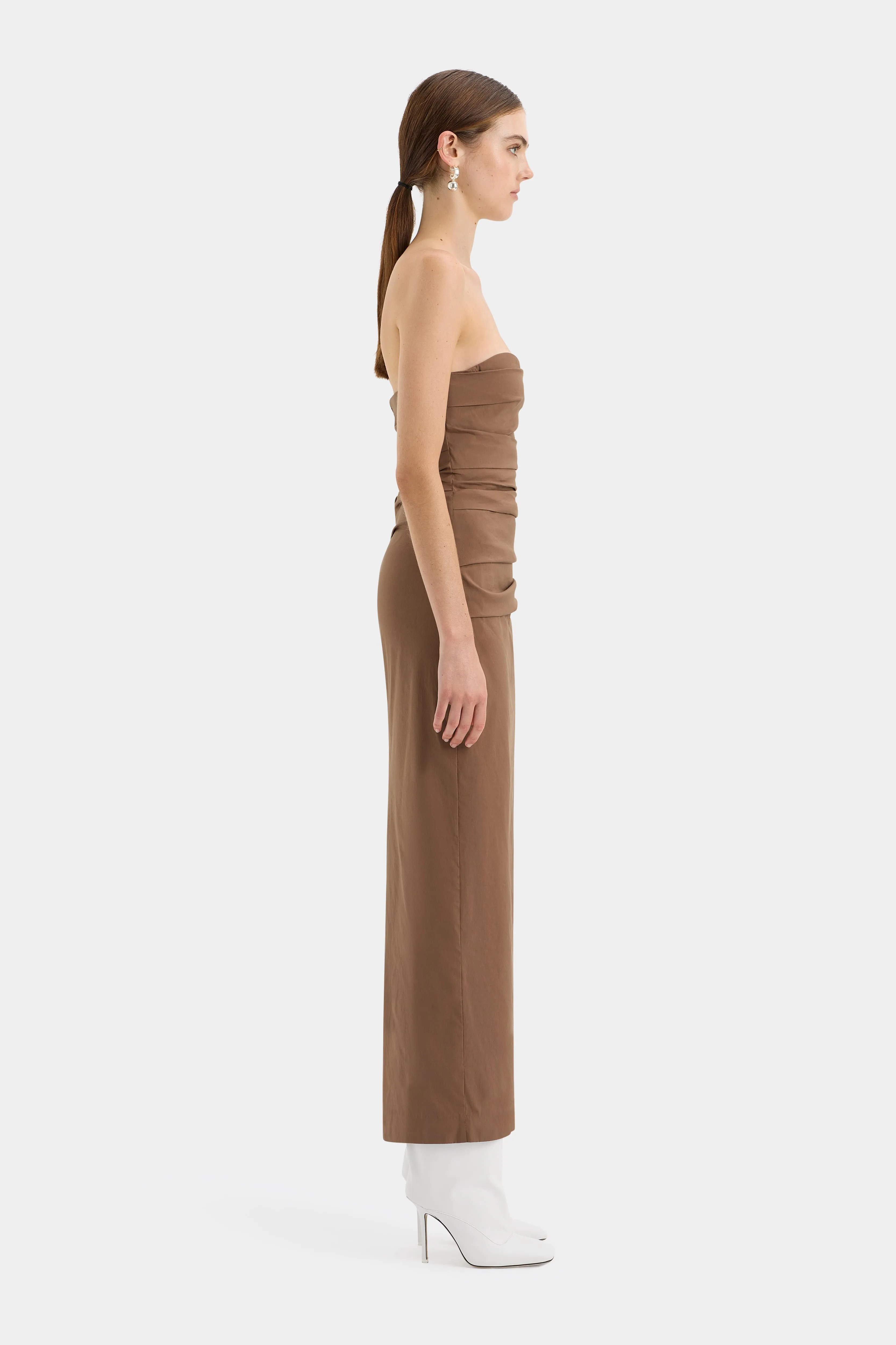 Alba Strapless Gown