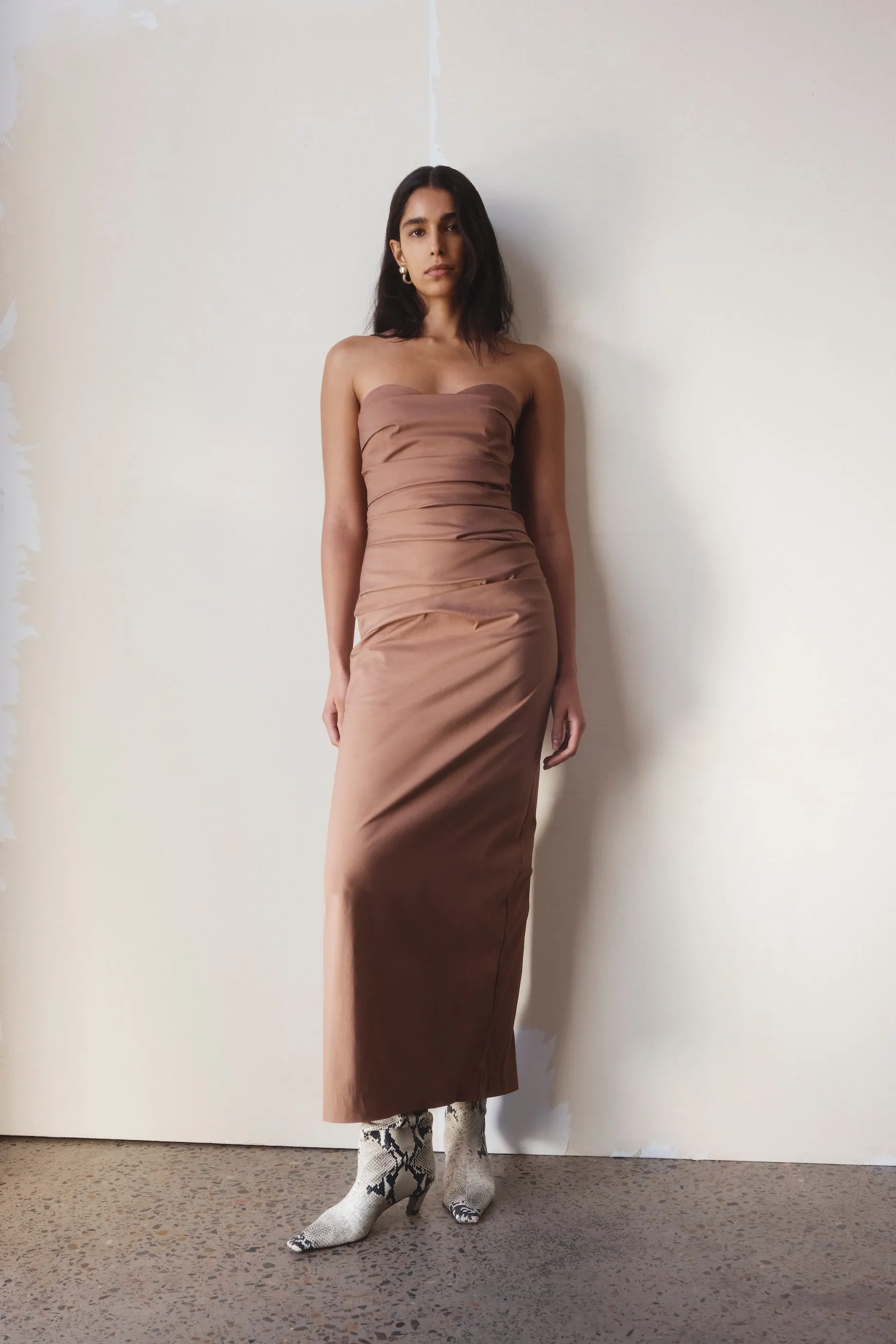 Alba Strapless Gown