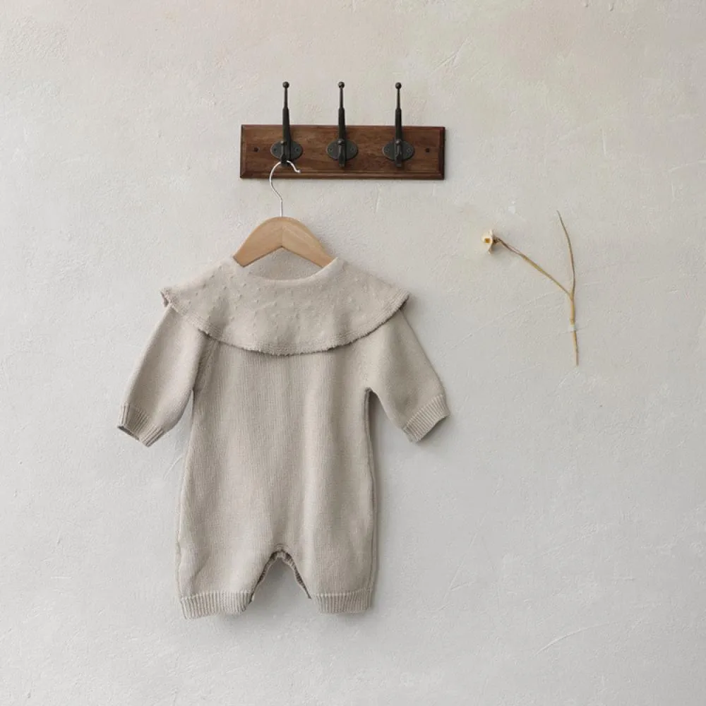 Baby Autumn Winter Sweater Jumpsuit Cotton Knitted Sweater Romper Wholesale Baby Clothes