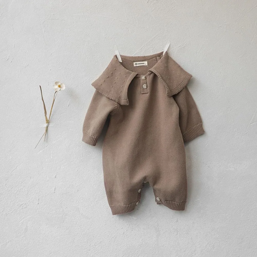Baby Autumn Winter Sweater Jumpsuit Cotton Knitted Sweater Romper Wholesale Baby Clothes