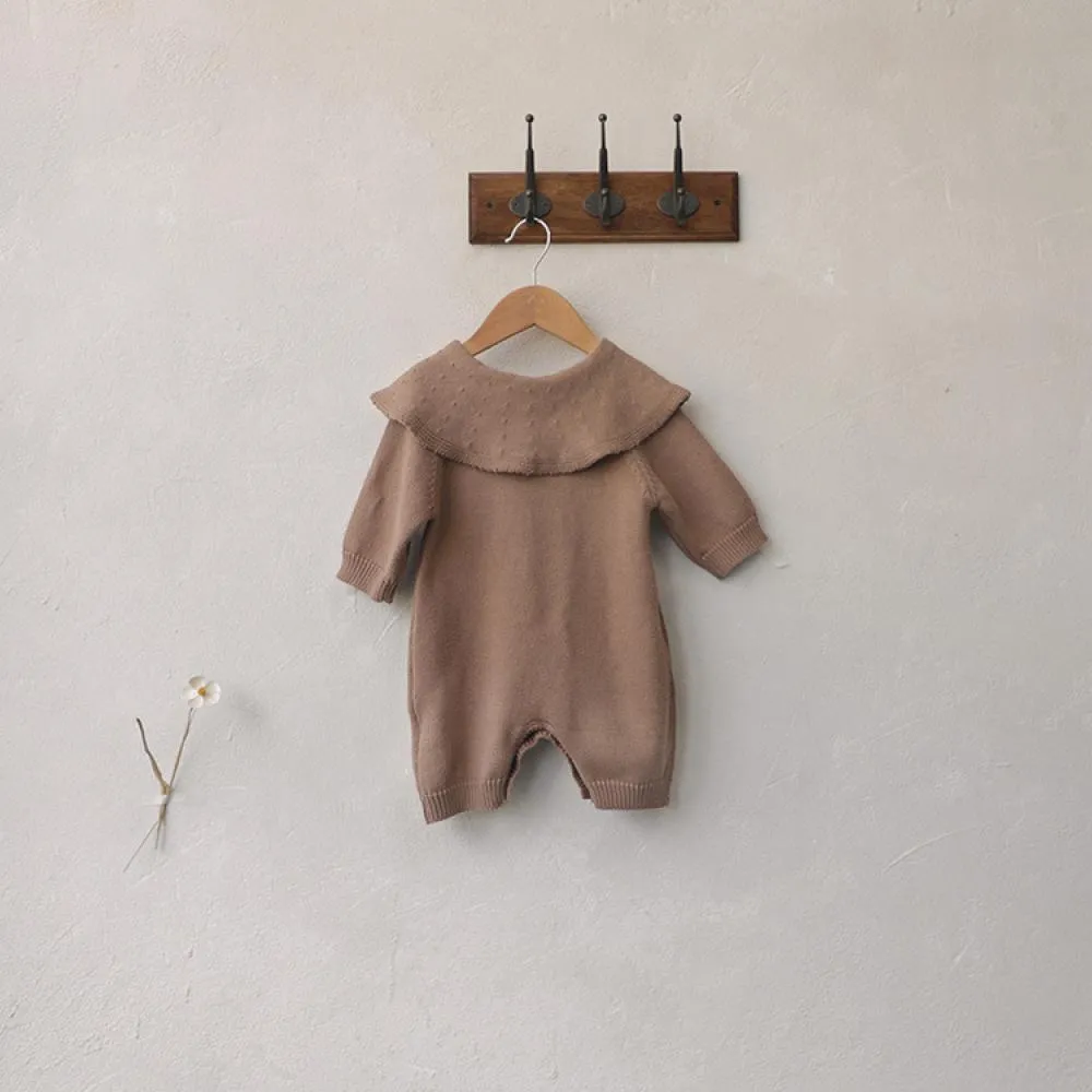 Baby Autumn Winter Sweater Jumpsuit Cotton Knitted Sweater Romper Wholesale Baby Clothes