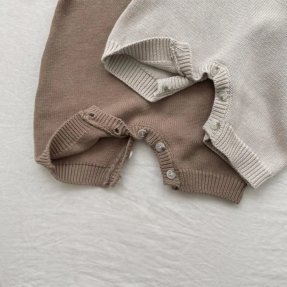 Baby Autumn Winter Sweater Jumpsuit Cotton Knitted Sweater Romper Wholesale Baby Clothes