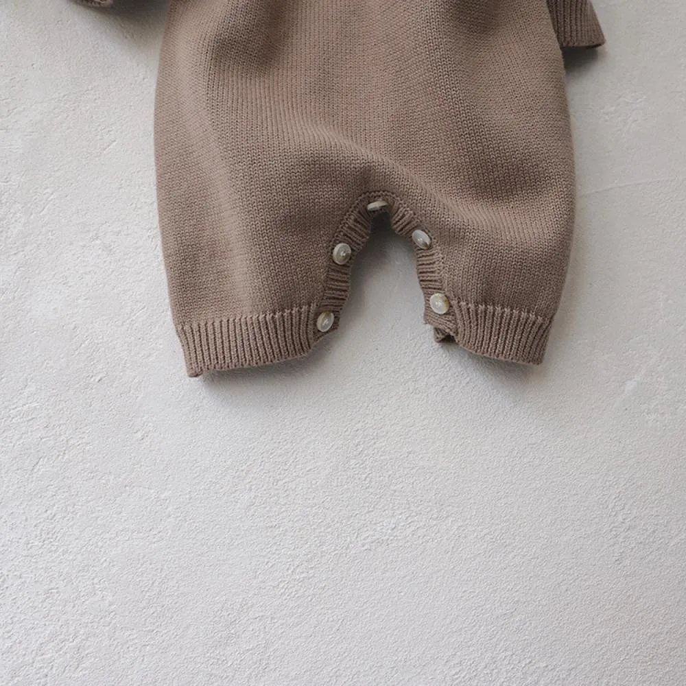 Baby Autumn Winter Sweater Jumpsuit Cotton Knitted Sweater Romper Wholesale Baby Clothes