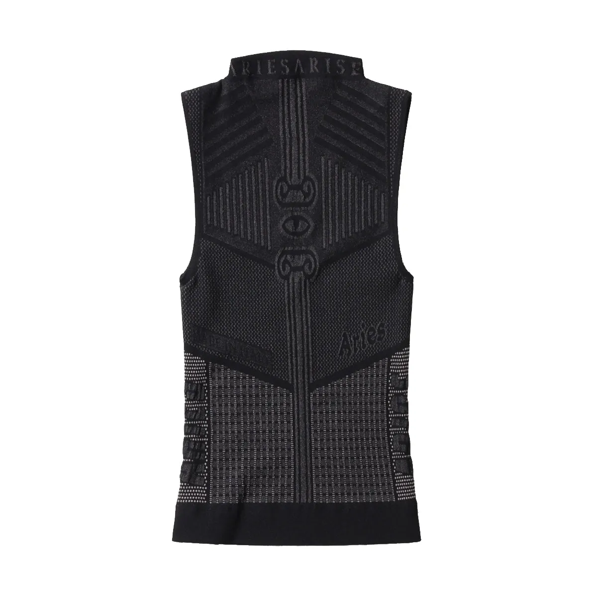 Base Layer Tank Top 'Black Grey'