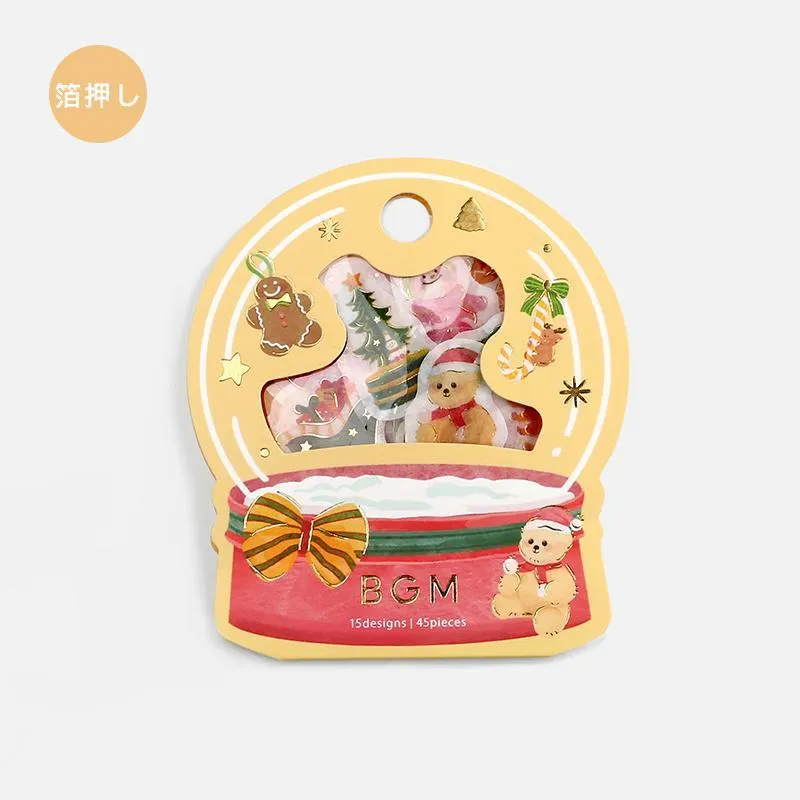 BGM Christmas Toys Flakes Seal