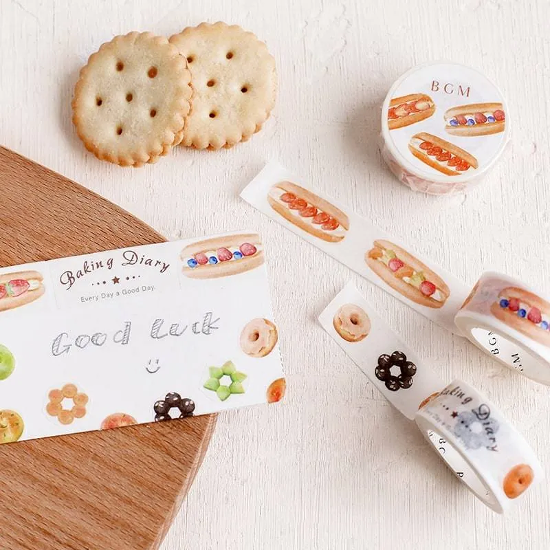 BGM Coppe Bread Washi Tape