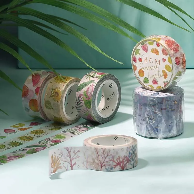 BGM Hibiscus Washi Tape