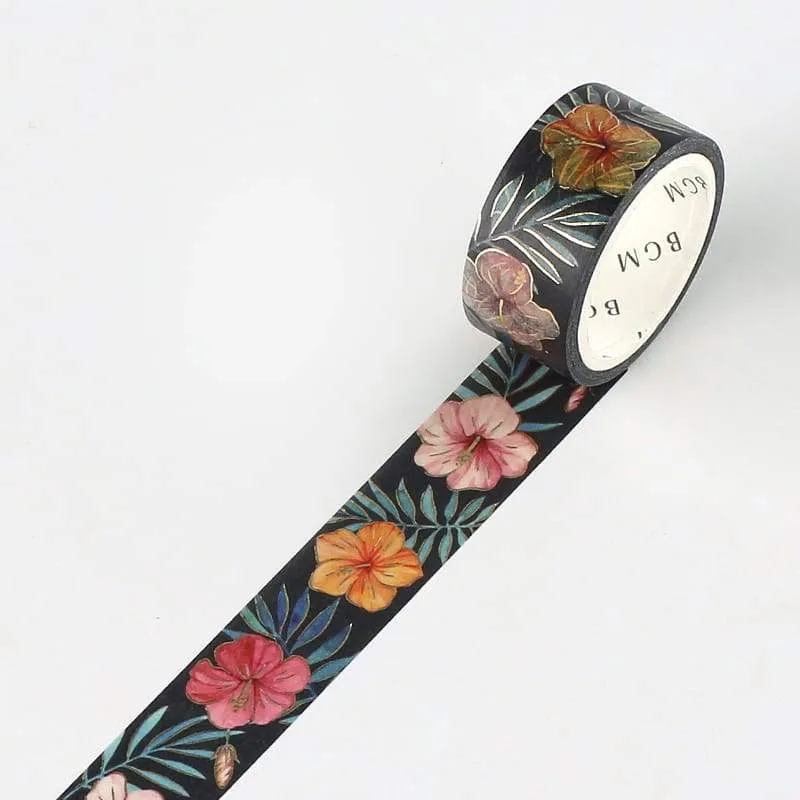BGM Hibiscus Washi Tape
