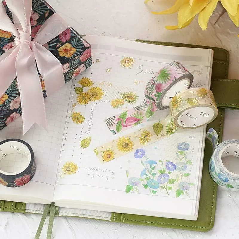 BGM Hibiscus Washi Tape