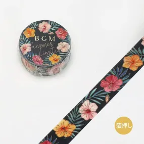 BGM Hibiscus Washi Tape