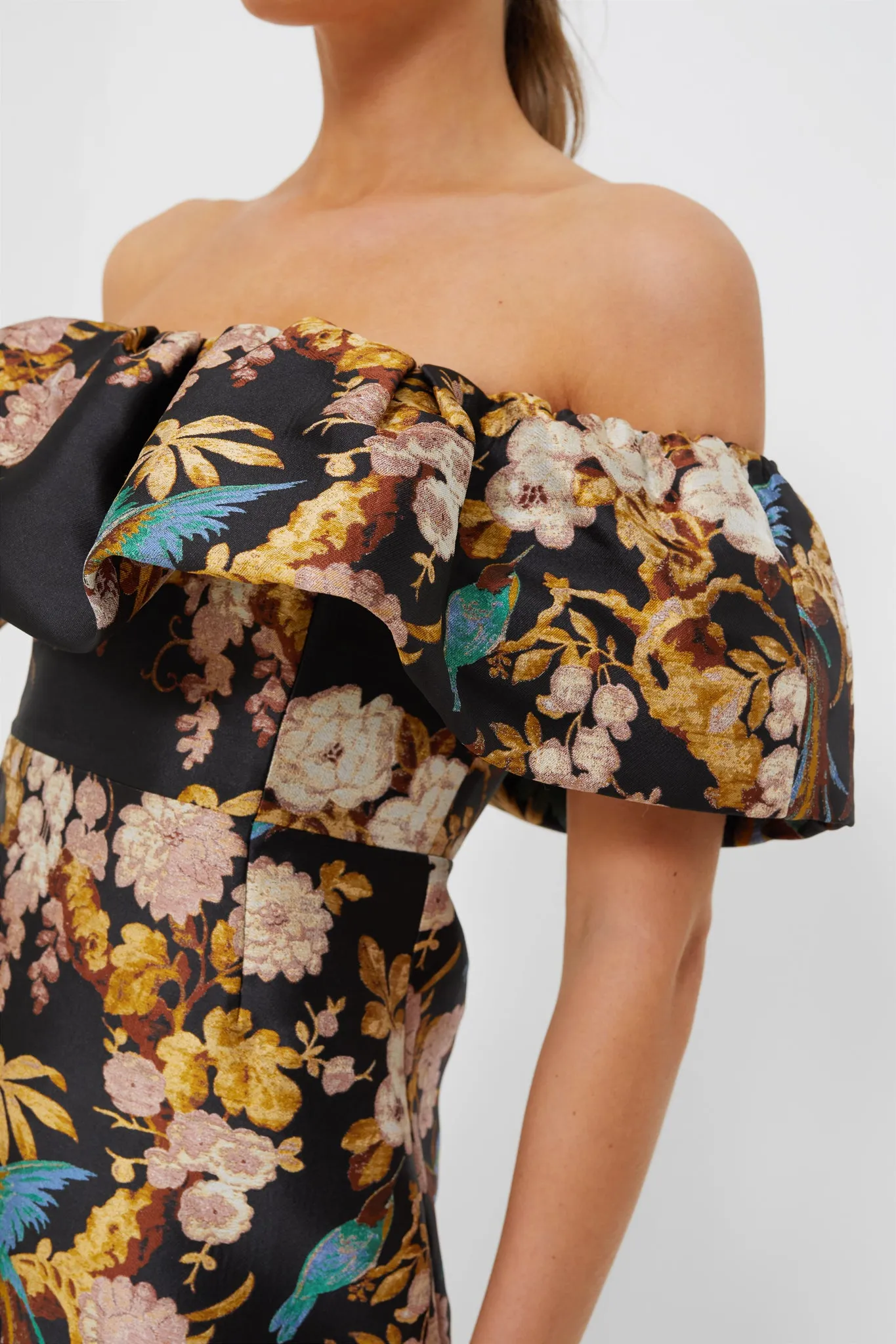 Black Birds of Paradise Vera Dress