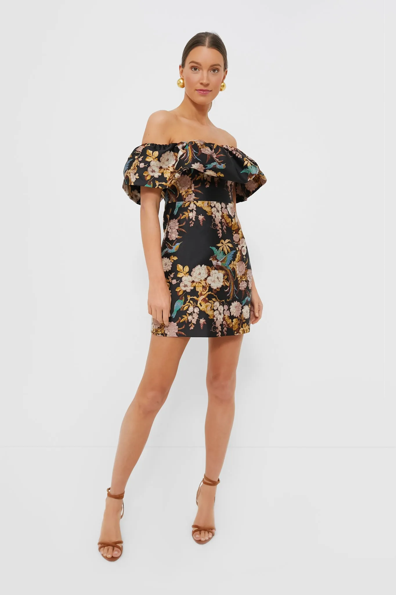 Black Birds of Paradise Vera Dress