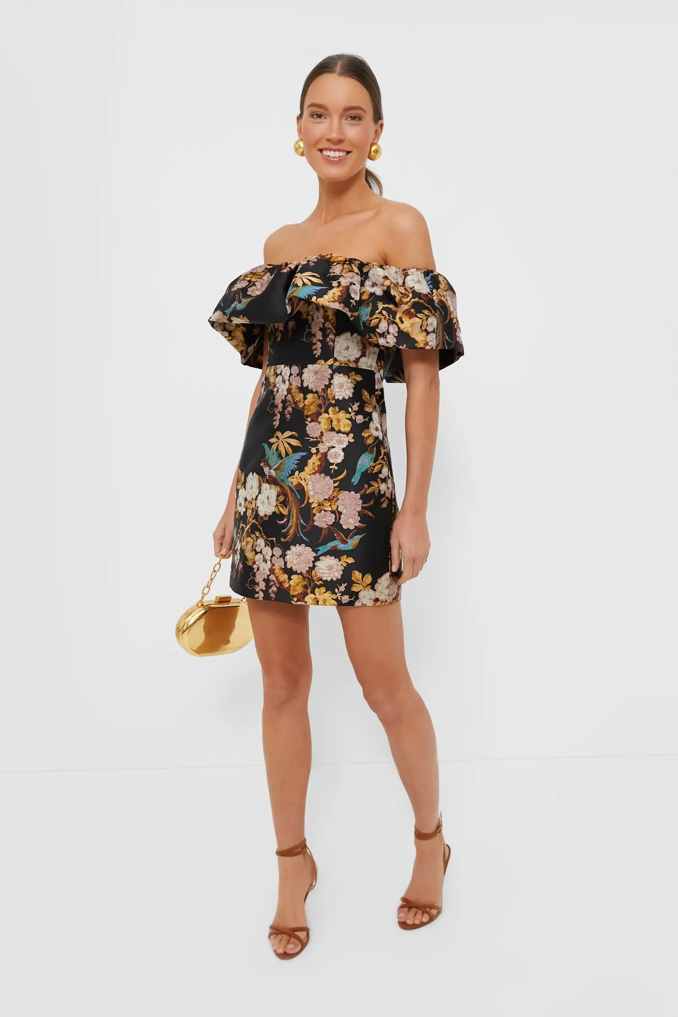 Black Birds of Paradise Vera Dress