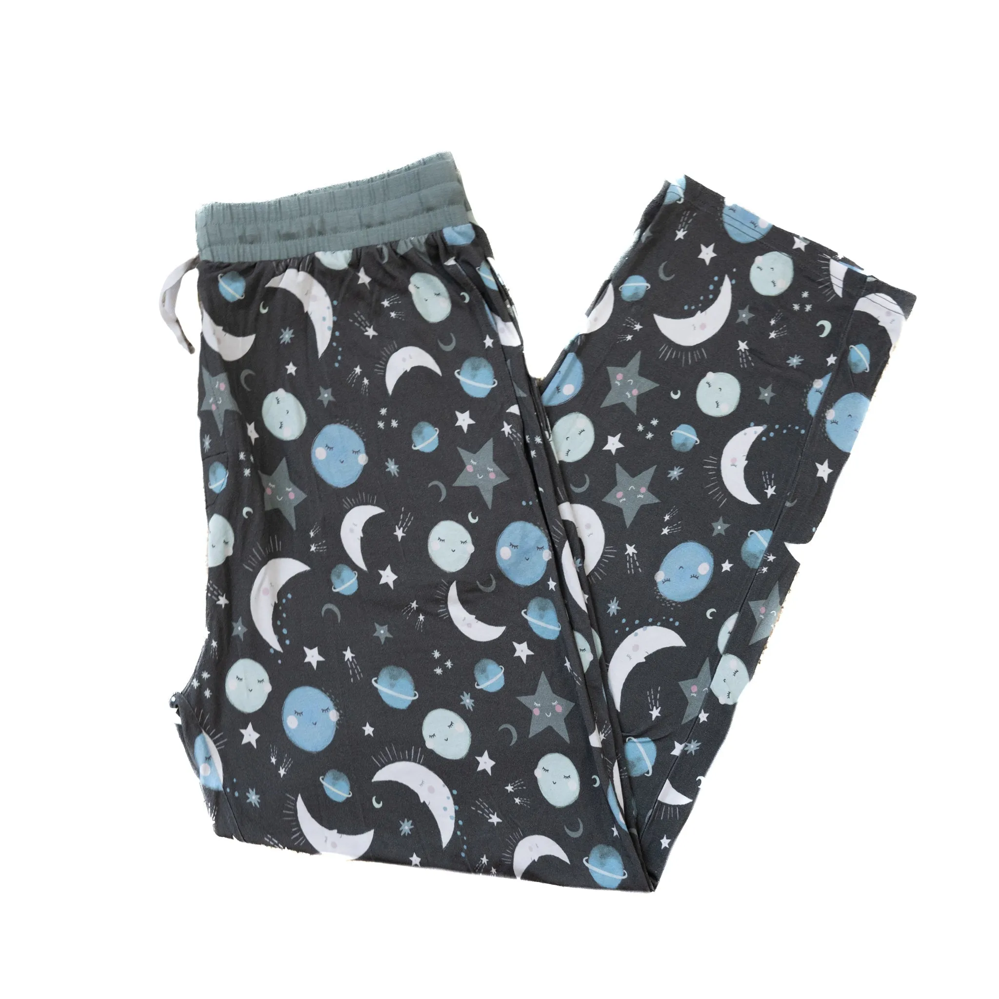 Blue To the Moon & Back Men's Pajama Pants