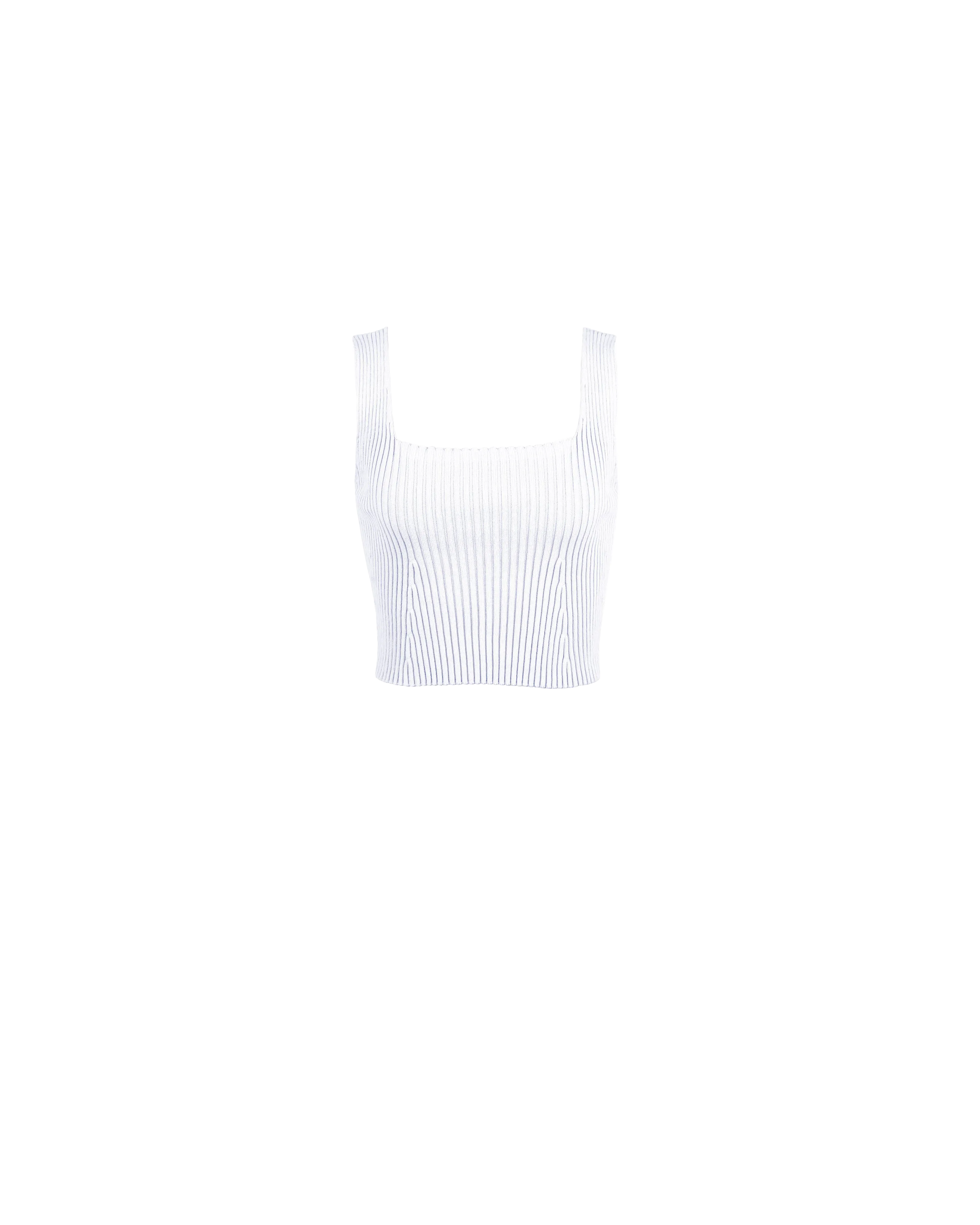 CADILLAC CROP WHITE WHITE