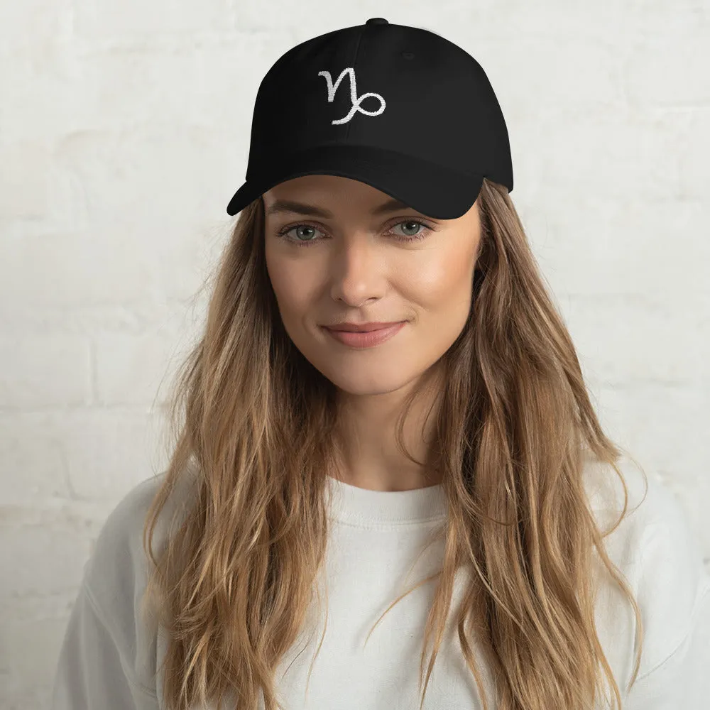 Capricorn Symbol Dad Hat