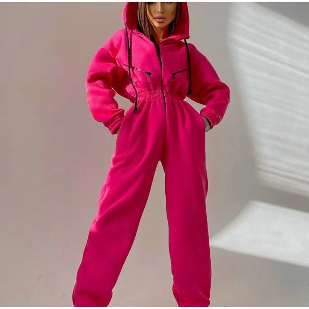 Casual Women Zipper Tracksuit