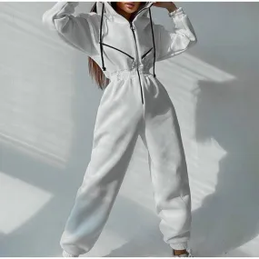 Casual Women Zipper Tracksuit