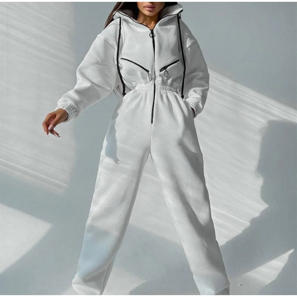 Casual Women Zipper Tracksuit