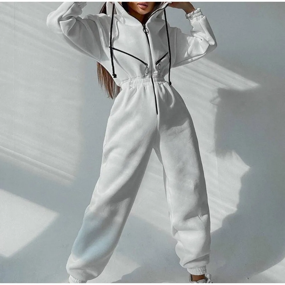Casual Women Zipper Tracksuit
