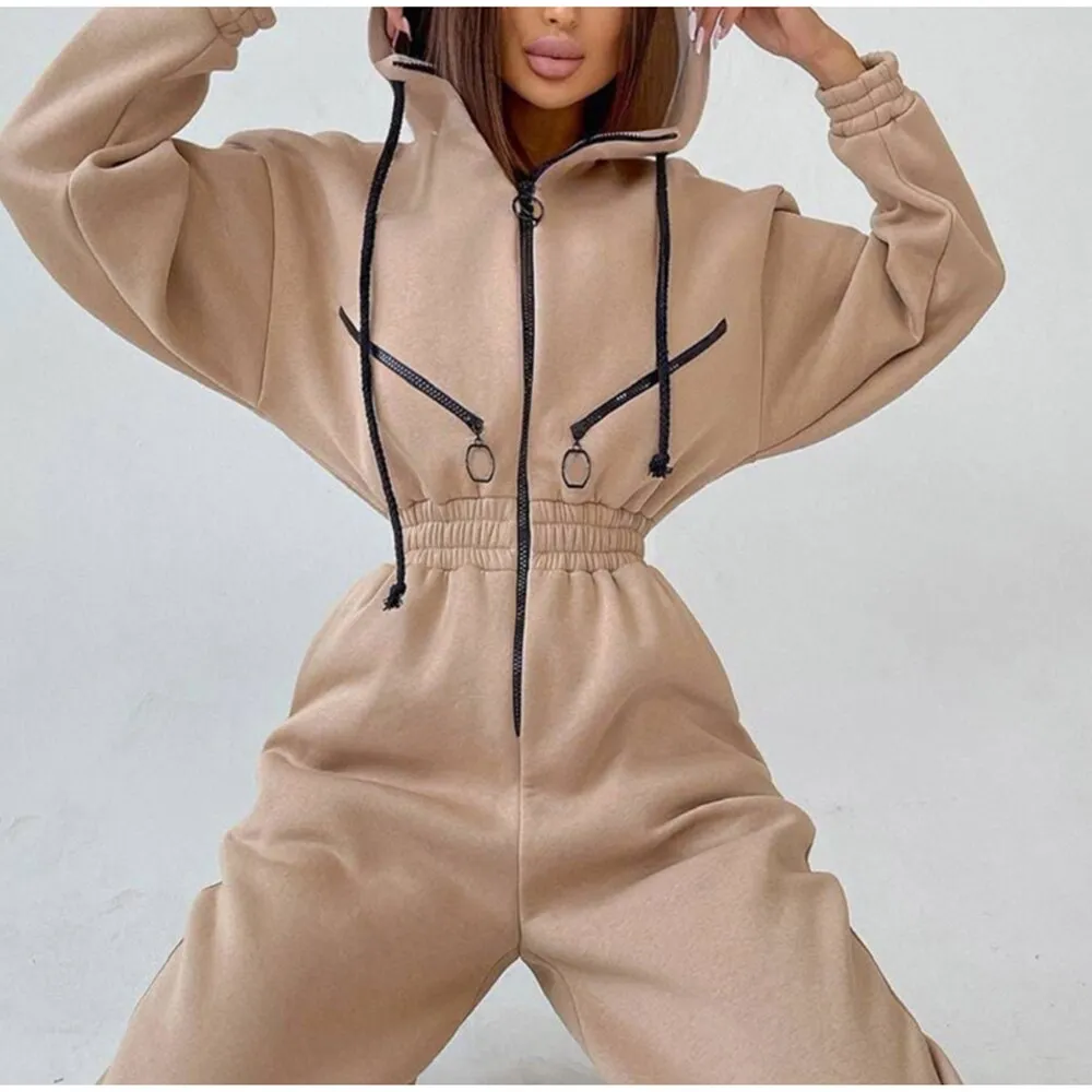 Casual Women Zipper Tracksuit