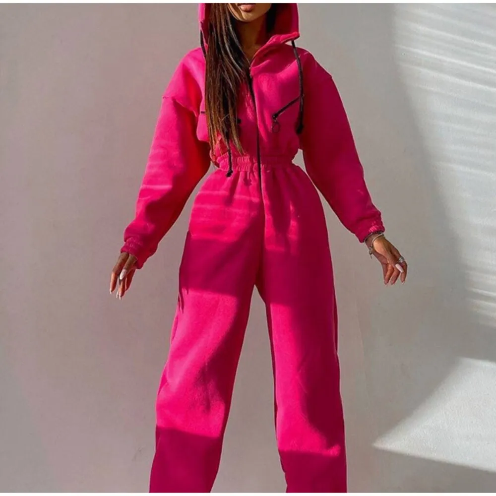 Casual Women Zipper Tracksuit