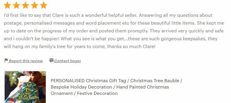 Christmas Gift Tag & Tree Bauble in TRADITIONAL GREEN