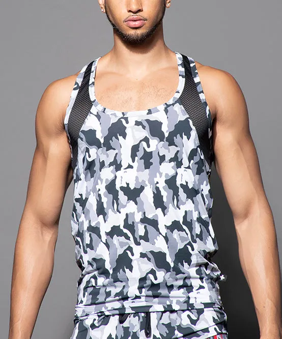 City Camo Mesh Tank