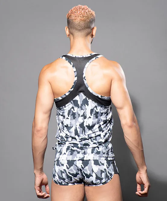 City Camo Mesh Tank