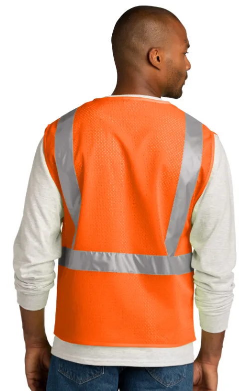 CornerStone® ANSI 107 Class 2 Mesh Zippered Vest