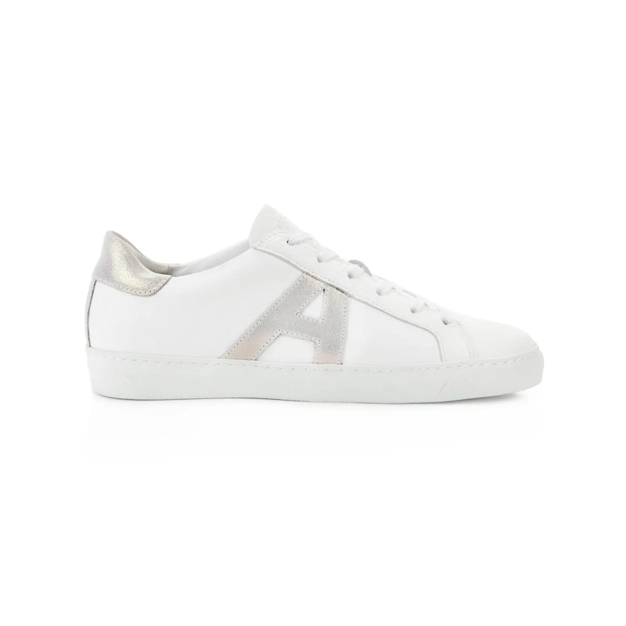 Cru Signature: White & Pearl Trainers