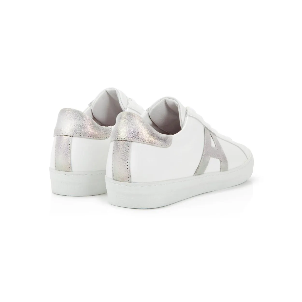 Cru Signature: White & Pearl Trainers