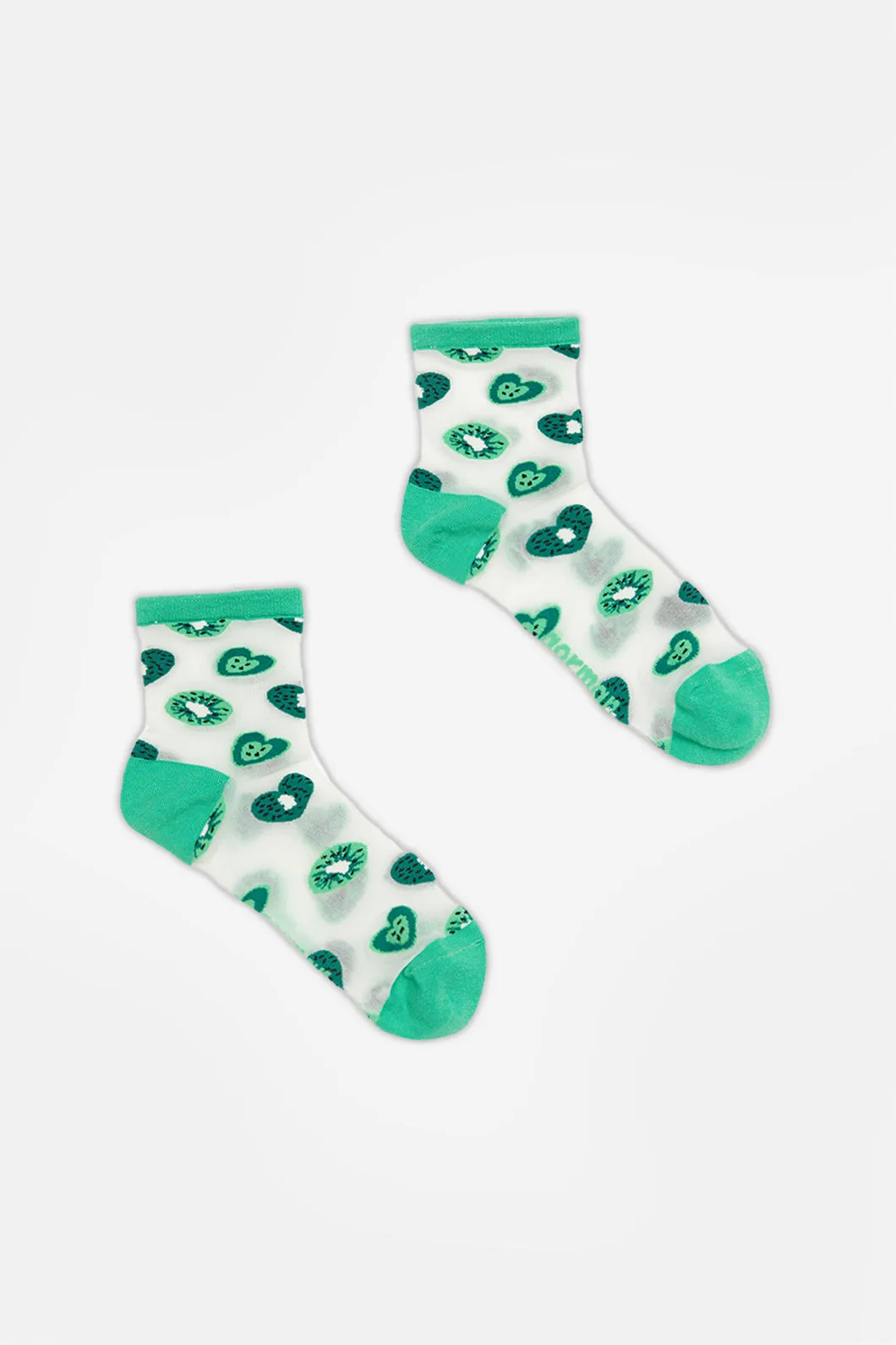 Cute Fruit Green Crew Sock