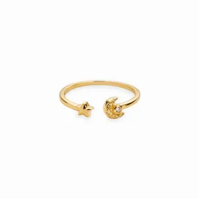Diamond Stellar Wrap Ring