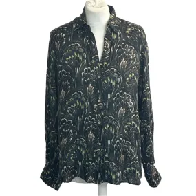 Diega Marbled Earth Tone Shirt L