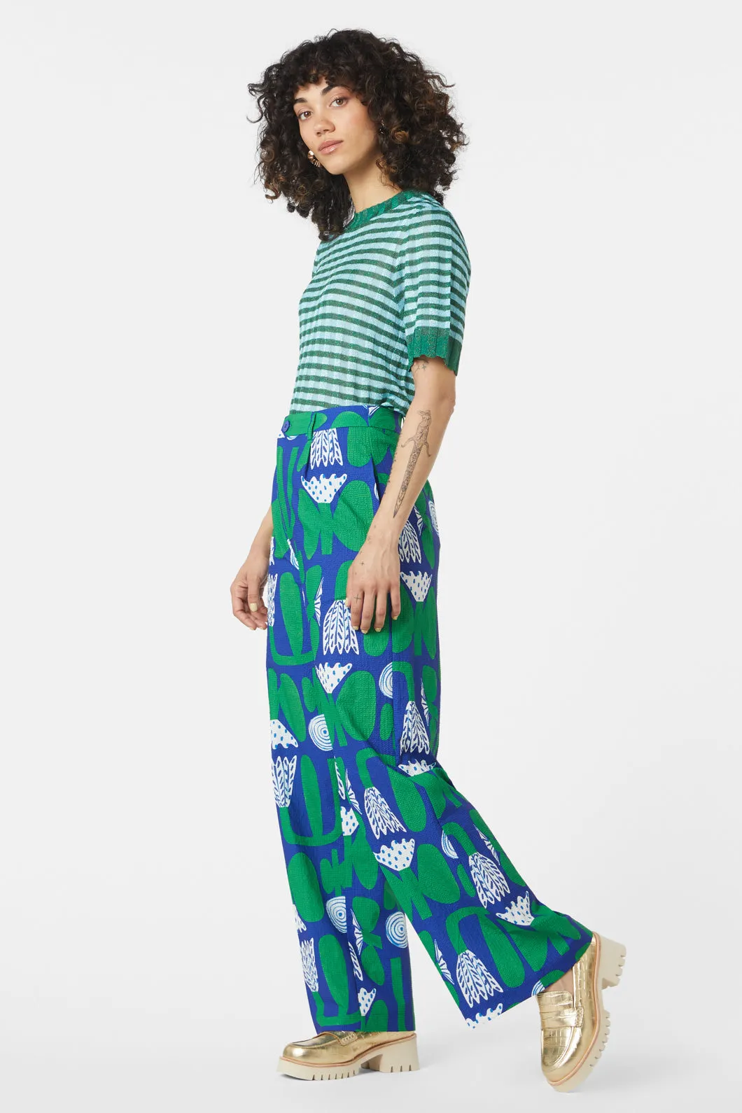 Flower Pattern Pant