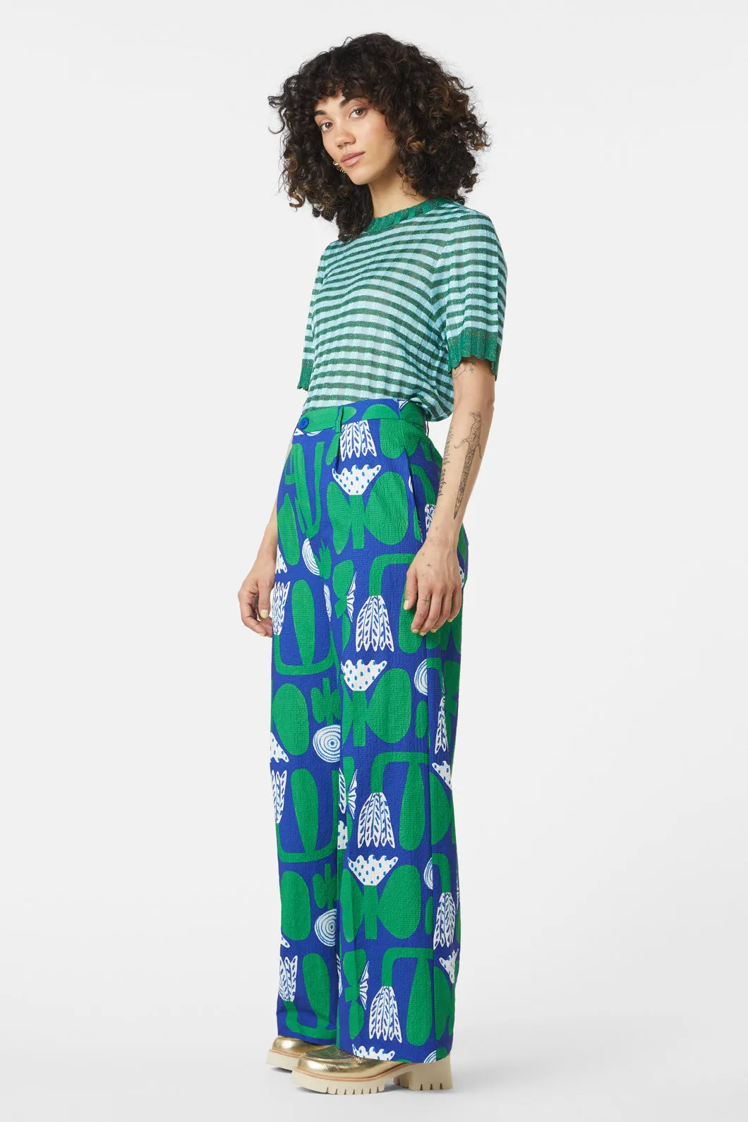 Flower Pattern Pant