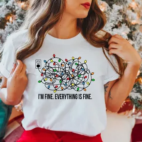 Funny Christmas Lights T-Shirt