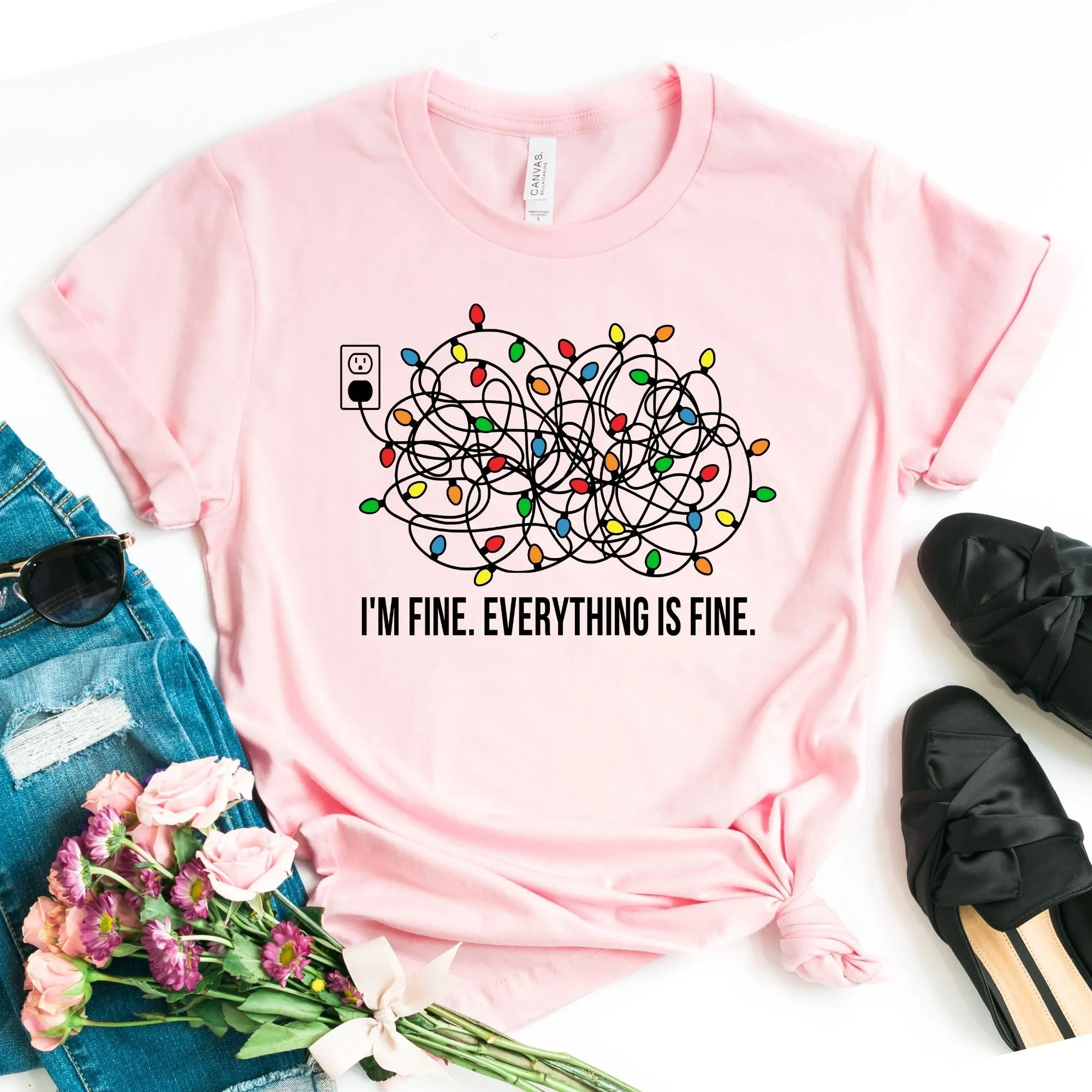 Funny Christmas Lights T-Shirt
