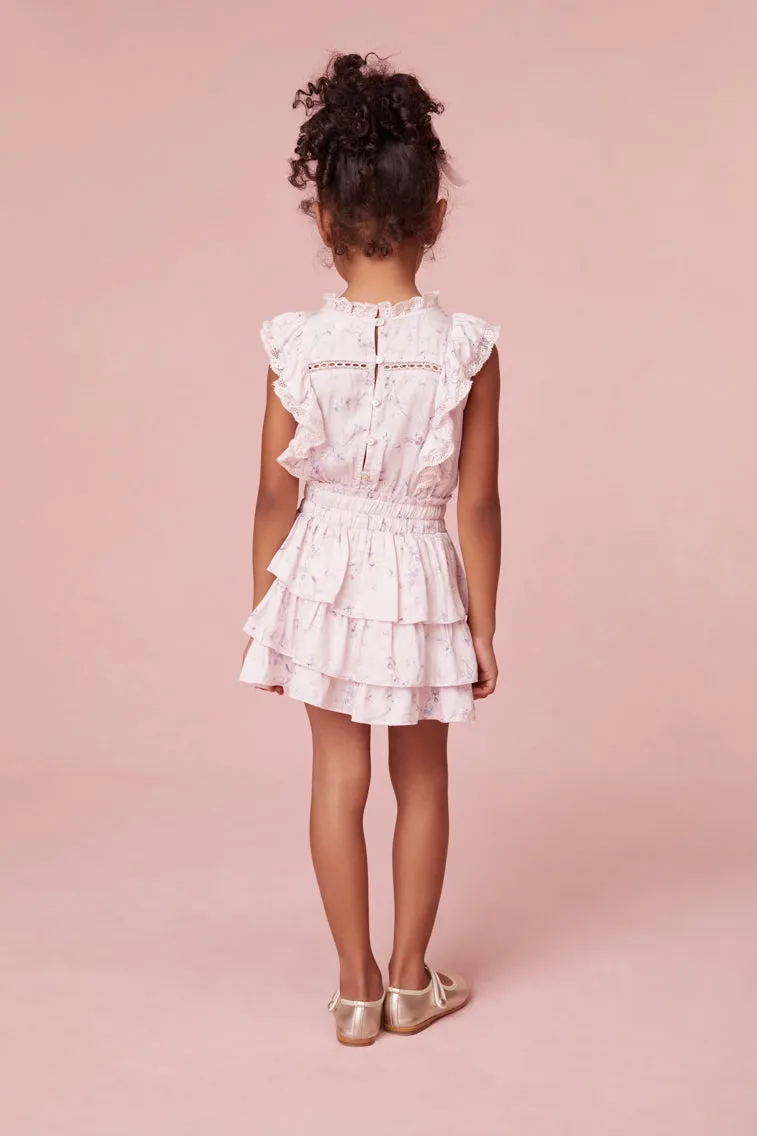 Girls Decker Floral Cotton Dress