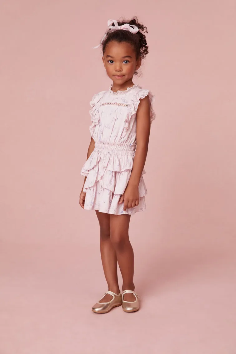 Girls Decker Floral Cotton Dress