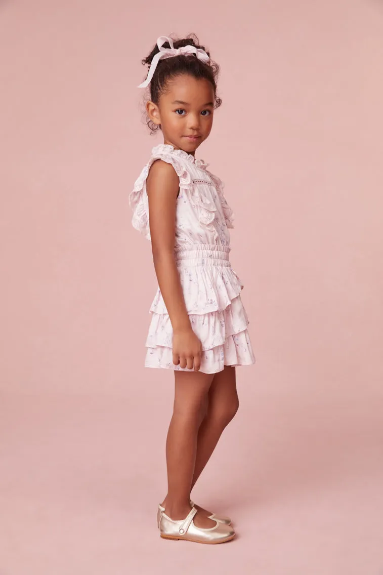 Girls Decker Floral Cotton Dress